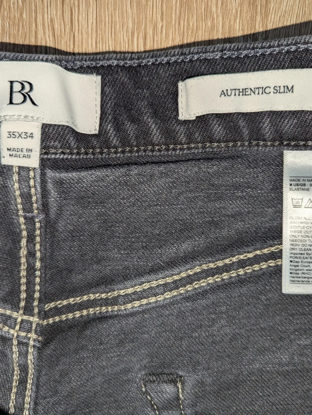 Banana Republic Men's Indigo Straight Jeans